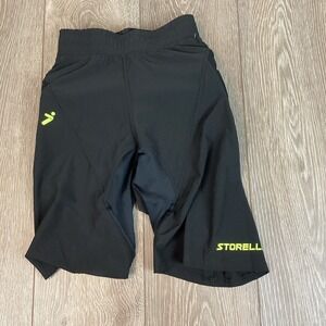 Storelli Goalkeeper Shorts High-Impact Protection Men's M Drawstring Black